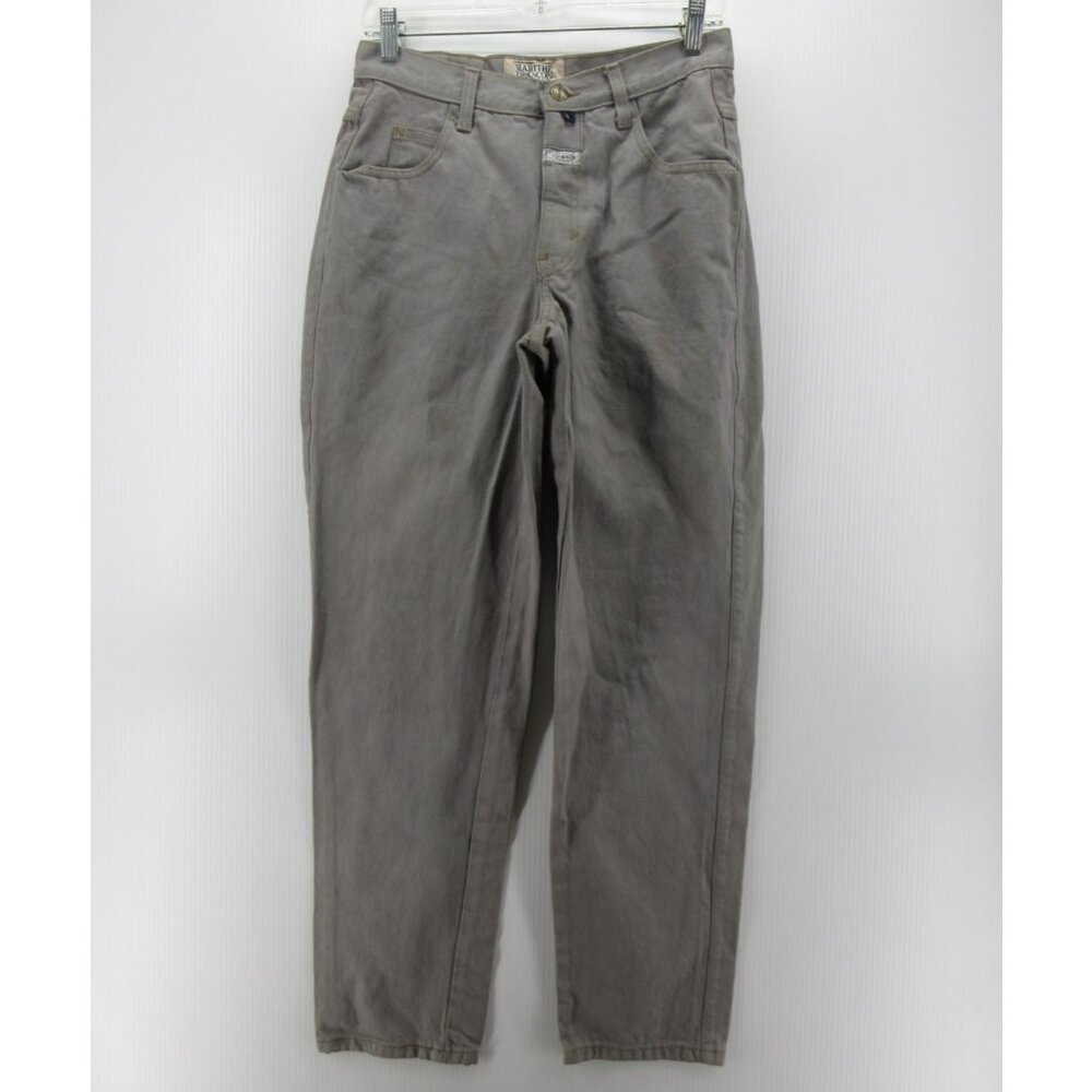VINTAGE Marithe Francois Girbaud Jeans 11/12 Mom 90s Denim Pants USA*